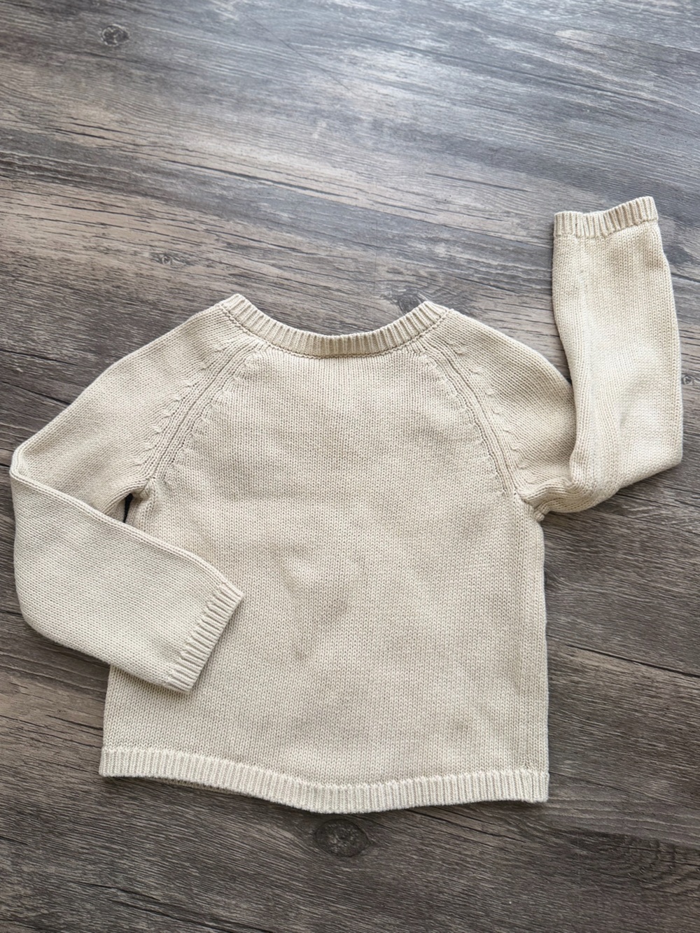 Carter’s infant cream sweater with floral embroidery 9M - Picture 4 of 4